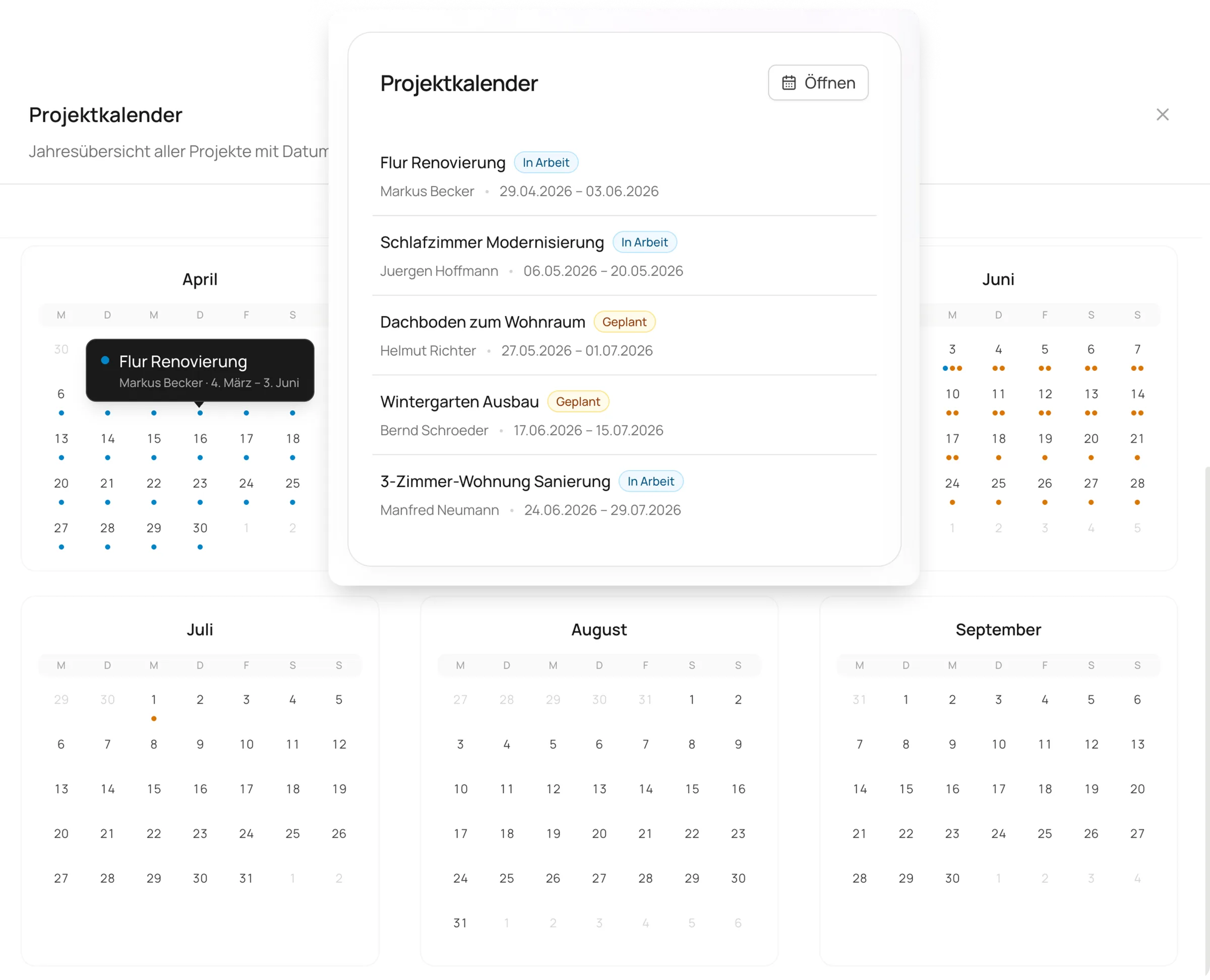 Schluss mit separatem Kalender auf dem Handy und Notizbuch