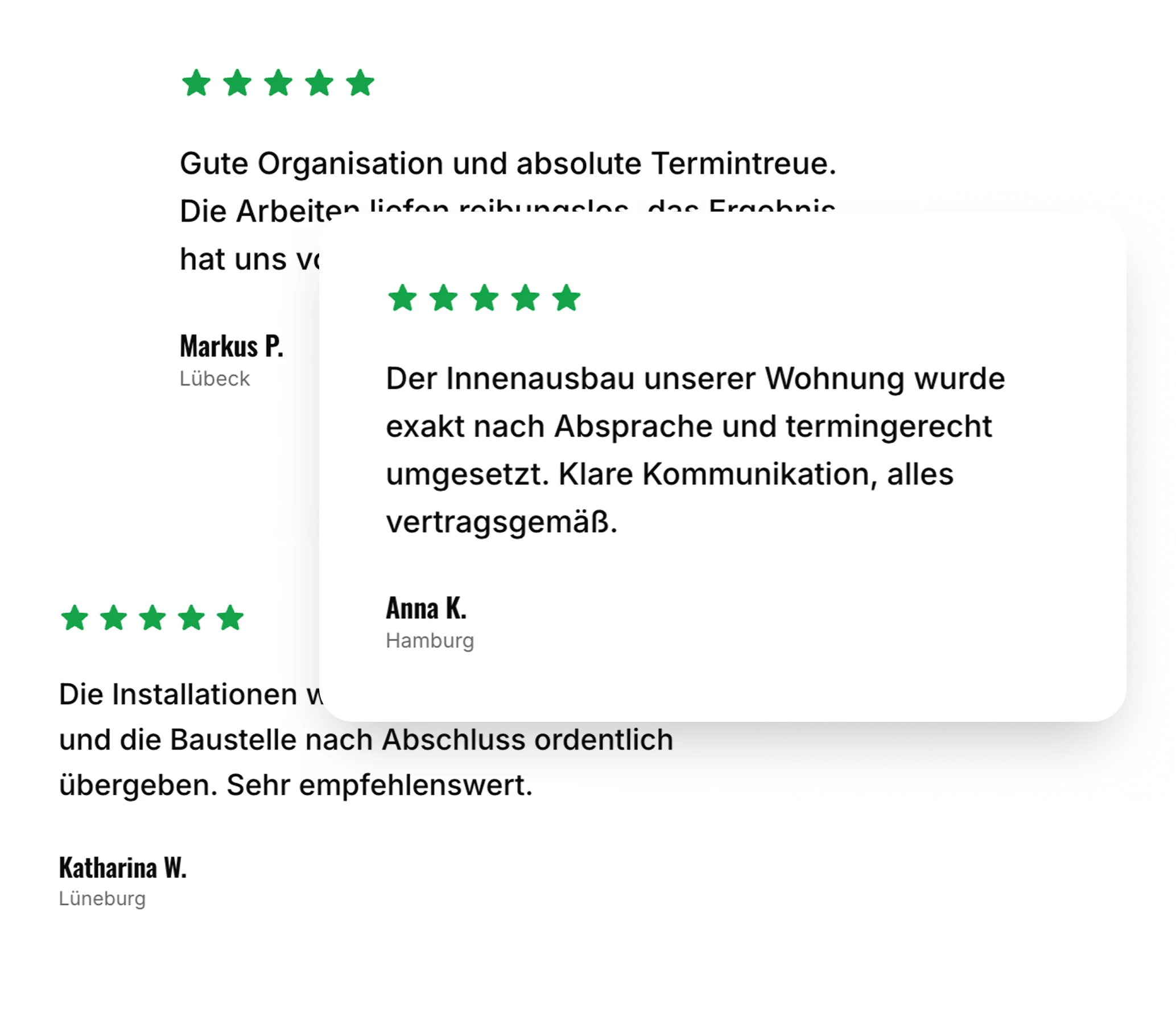 Vertrauen mit Kundenbewertungen aufbauen